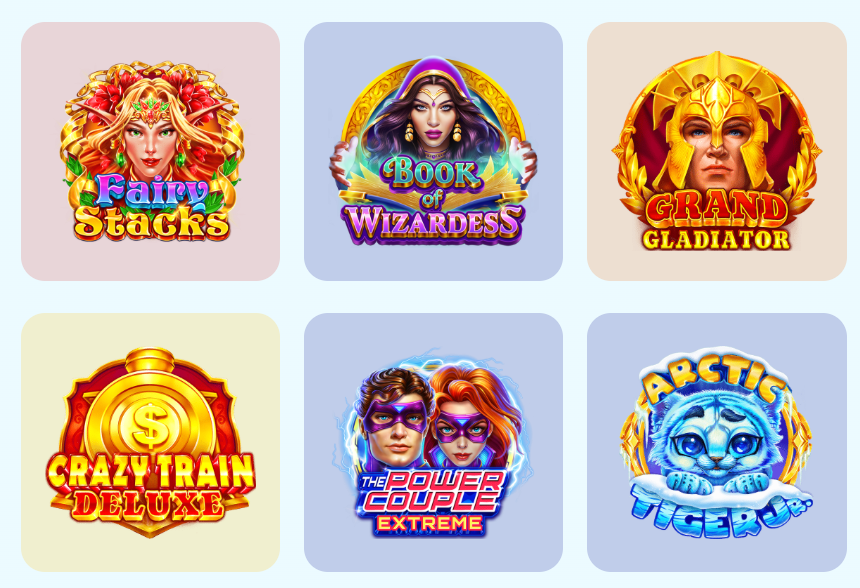 Slotomania Games Grid 2